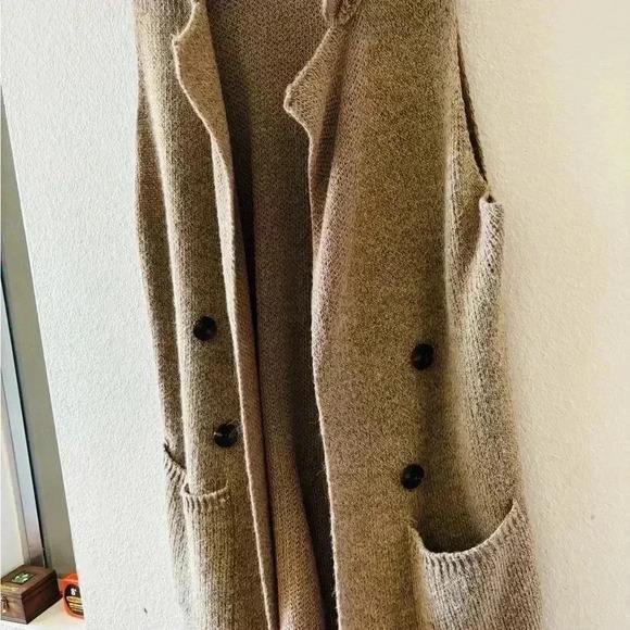 Active USA knit long sweater - Picture 4 of 5